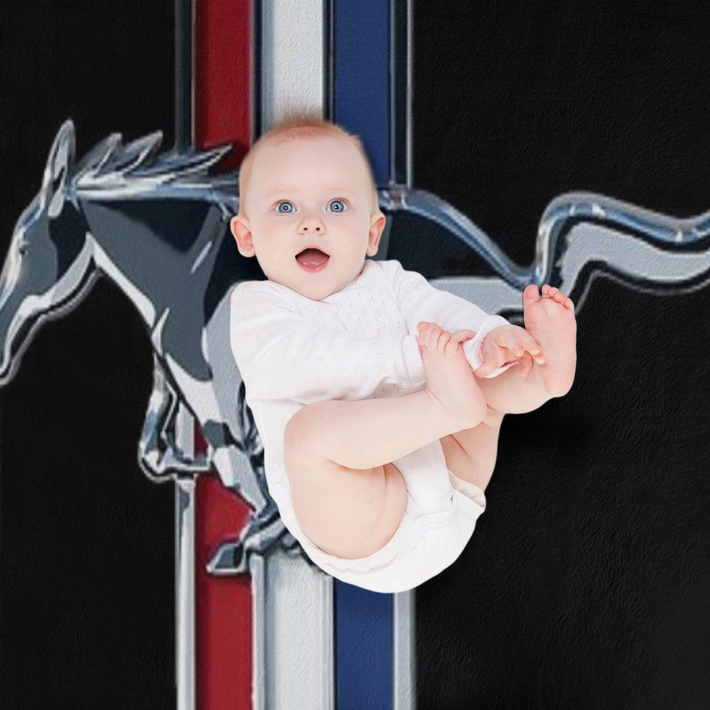 'stang Sustainable Throw Blanket
