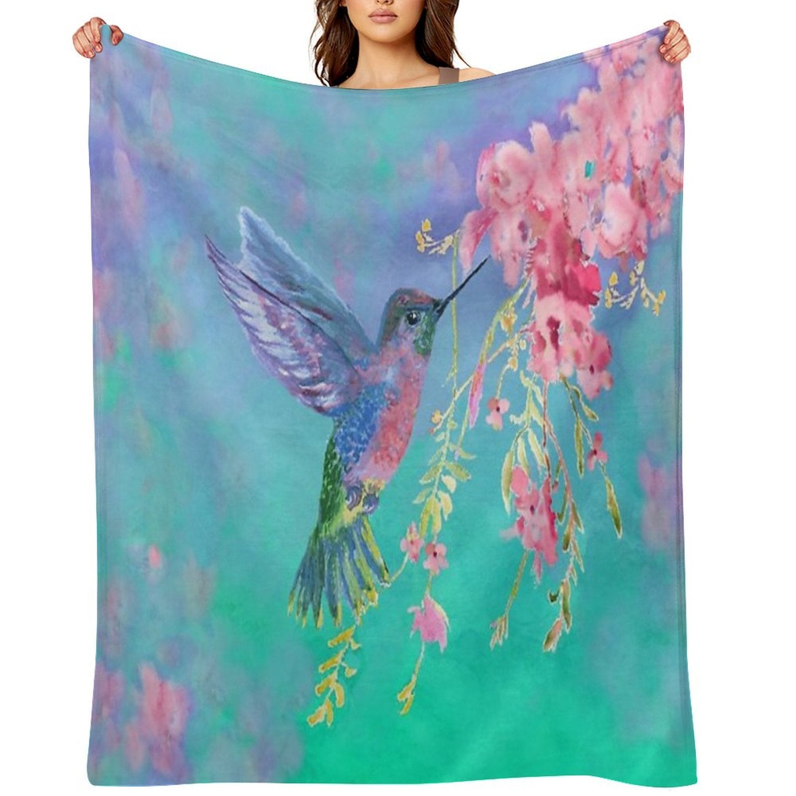 Live A Colorful Life Quick-dry Throw Blanket