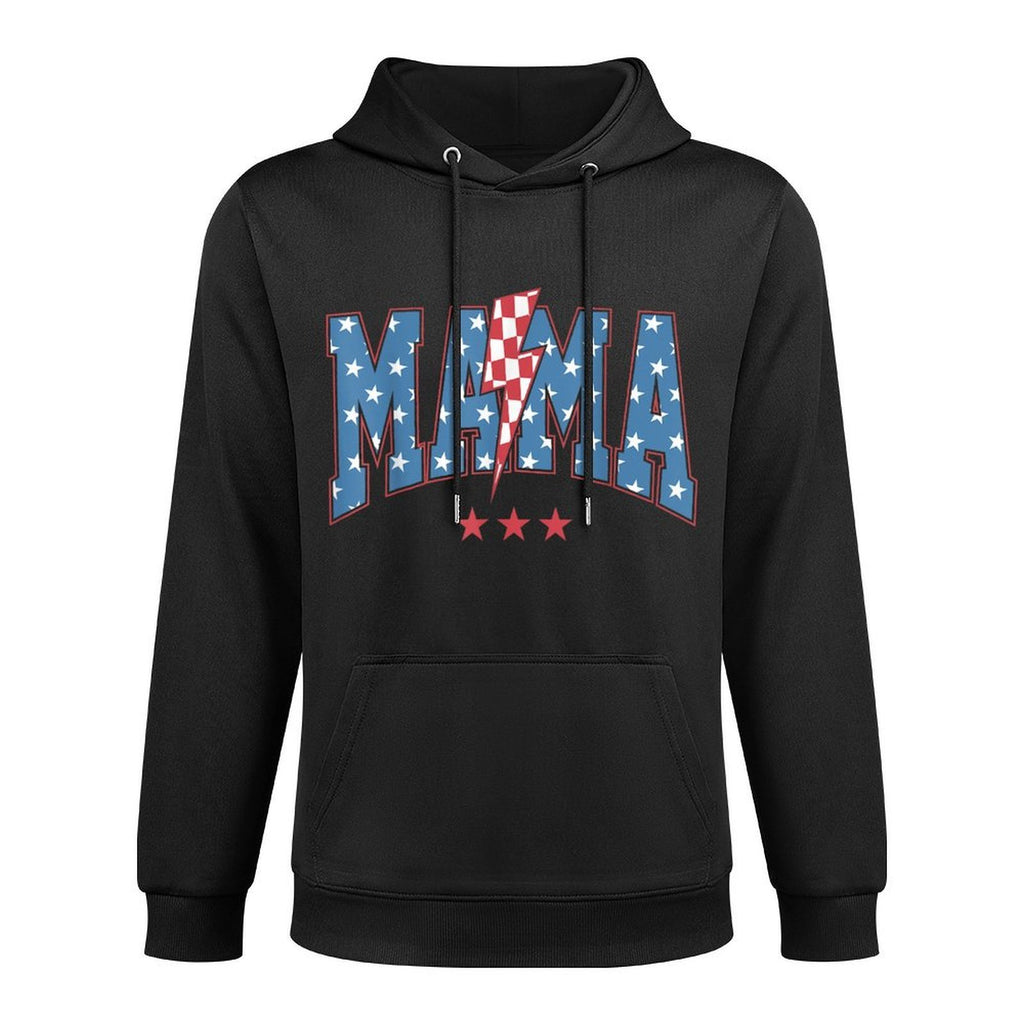 Mama Dada Mini 4th of July American Family Matchings Layering Staple Hoodie