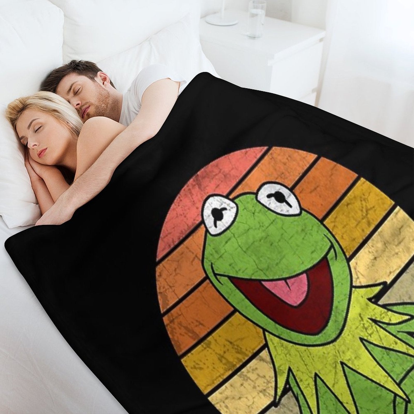 Kermit The Frog Travel-friendly Throw Blanket