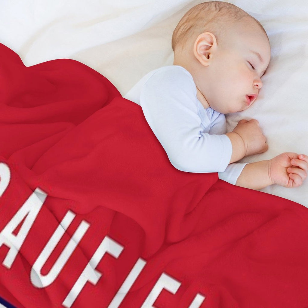 Caufield Jersey Wrinkle-free Throw Blanket