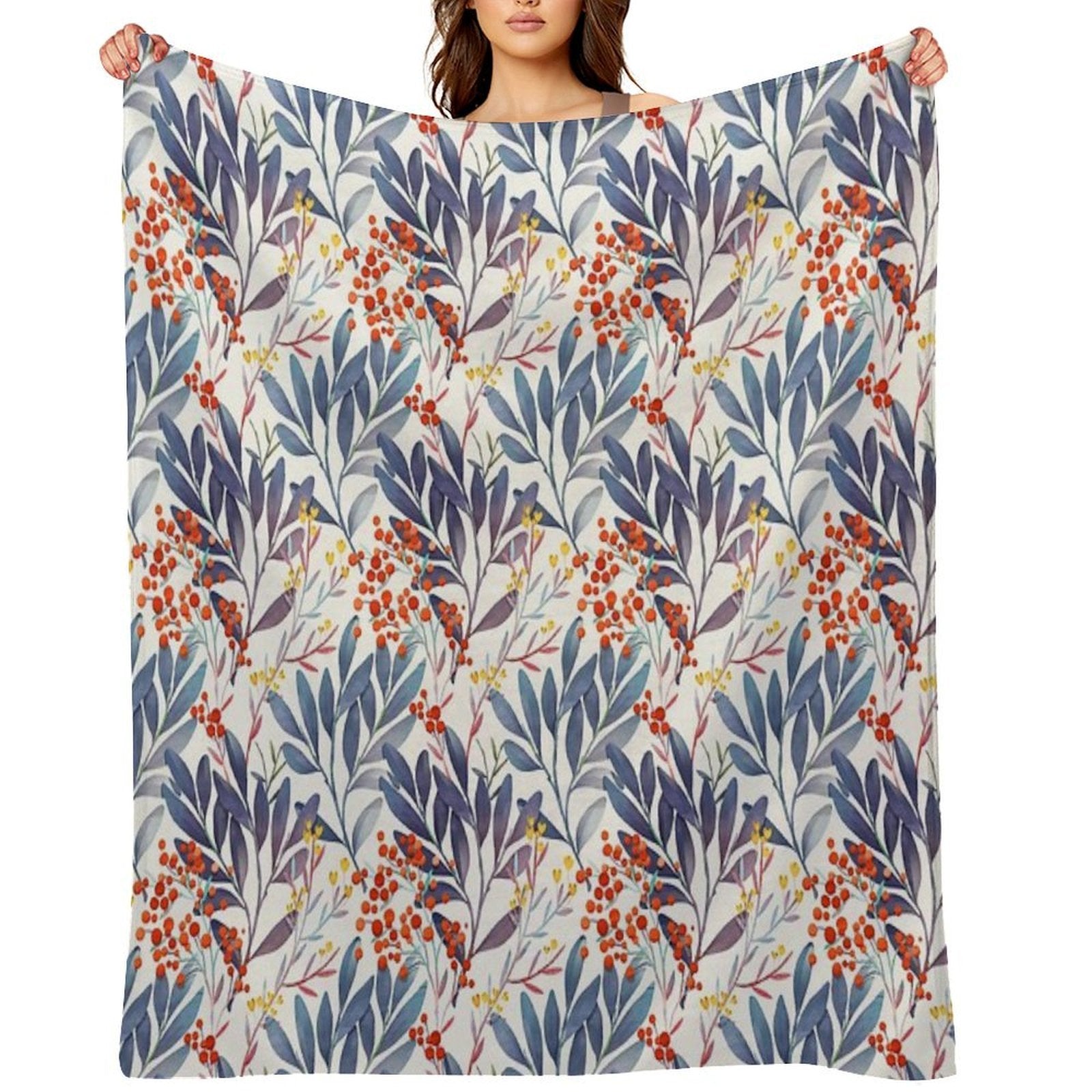 Winter Eco-conscious Throw Blanket