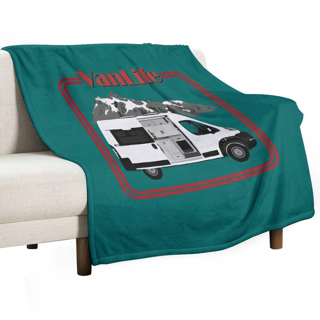 VanLife Lightweight Throw Blanket