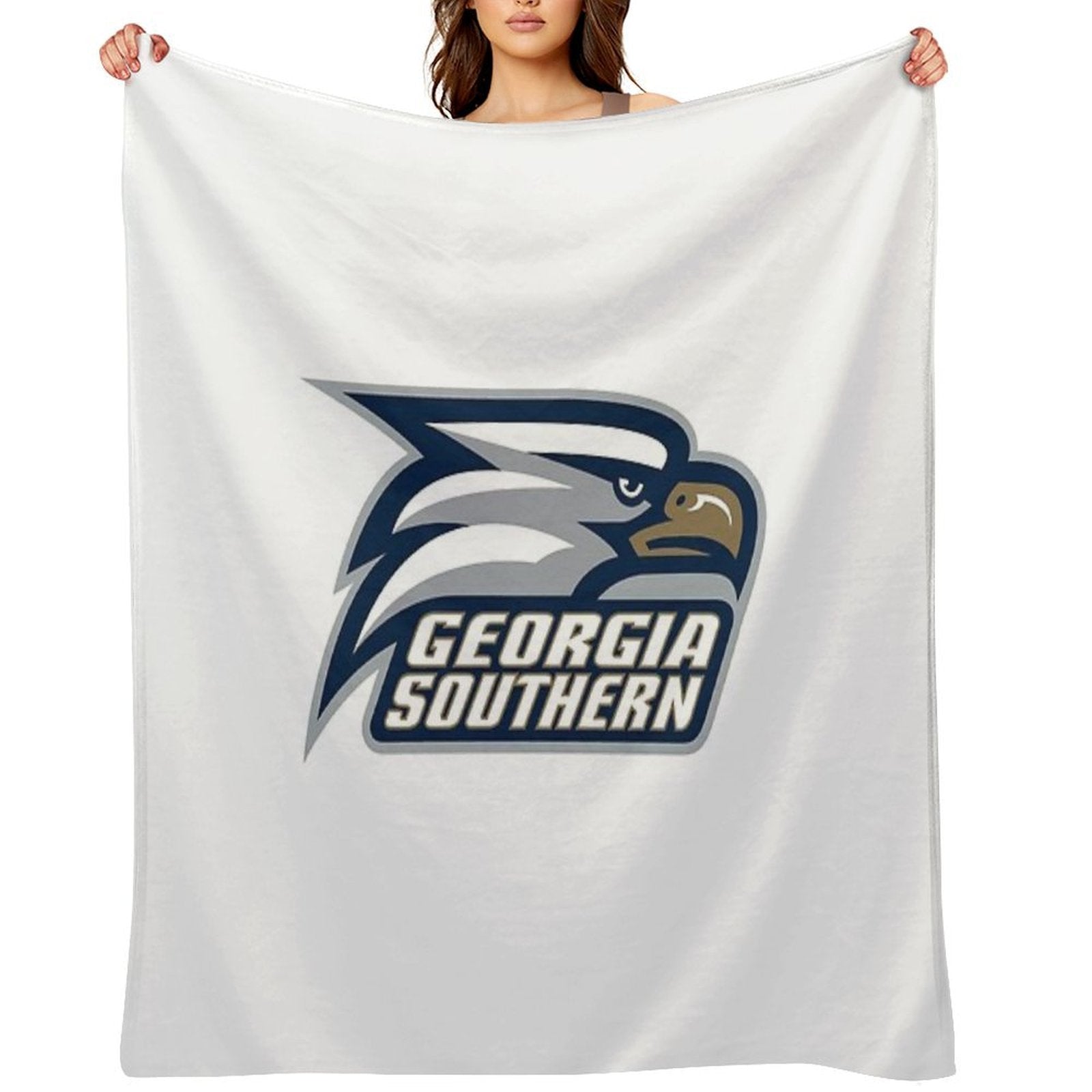 Eagles SC Logo Travel-friendly Throw Blanket