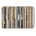 Classic Rock Vinyl Records  Dirt-Trapping Bath Mat