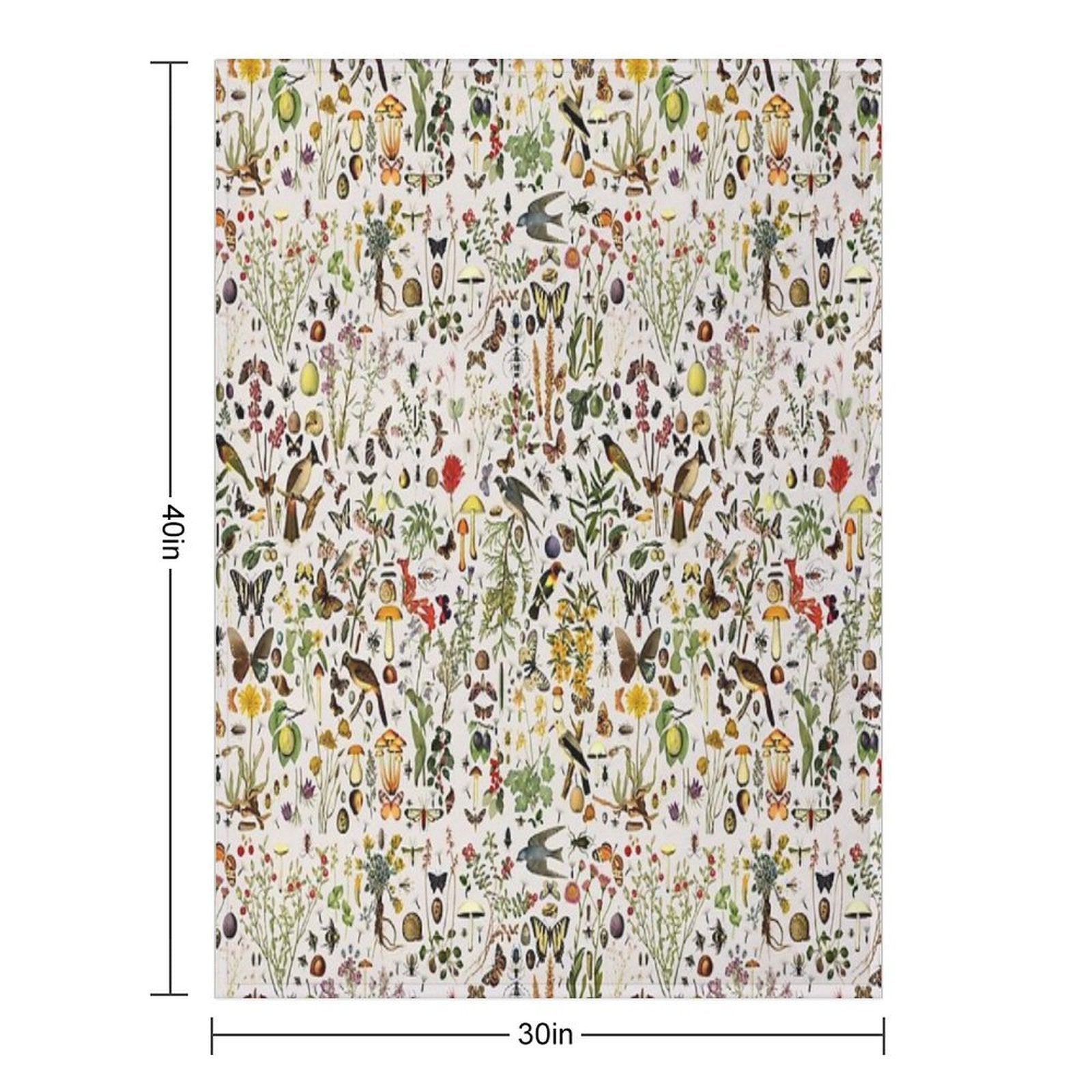 Biology of America USA Compact Throw Blanket
