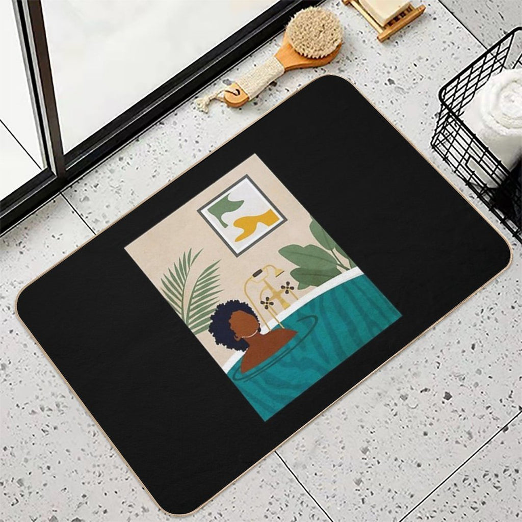 Bathtub Relaxation  Eco-Friendly Bath Mat