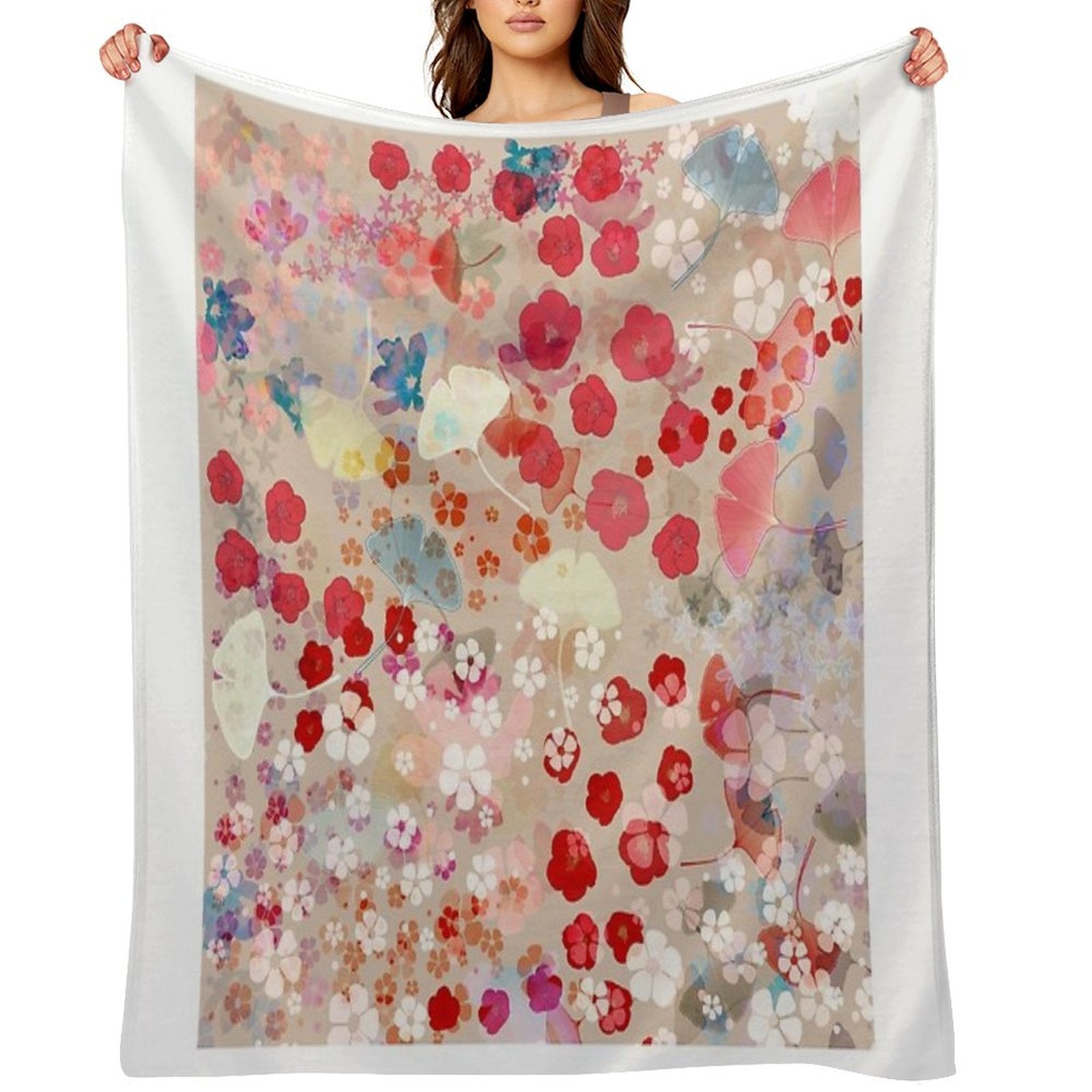 Blossom Compact Throw Blanket