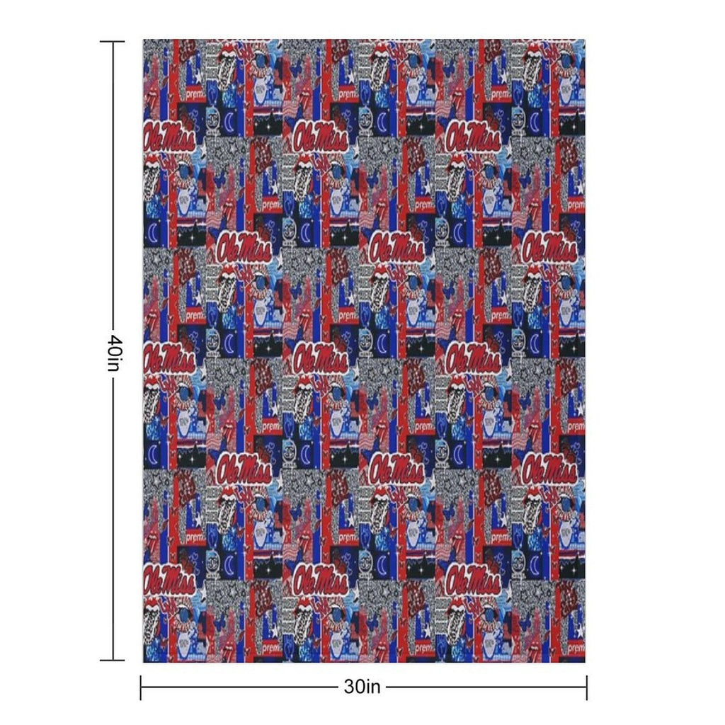 Wallaper Anti-pilling Throw Blanket