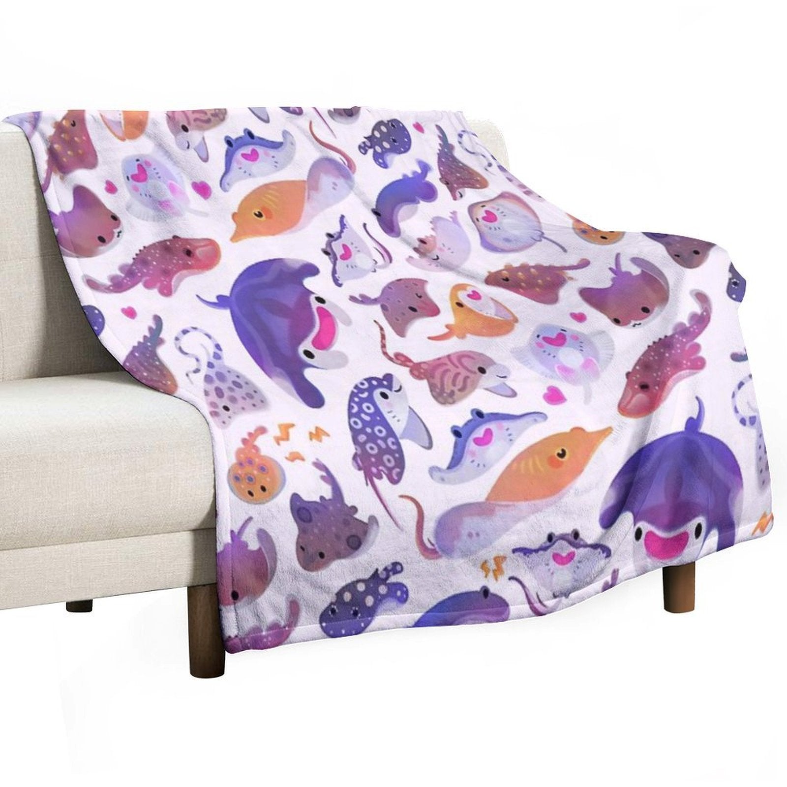 Ray Day 1 - Bright Premium Throw Blanket