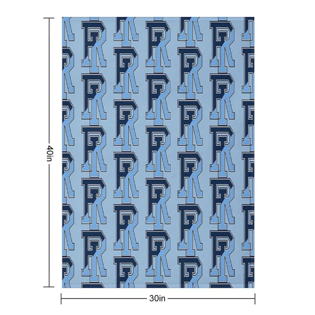 URI Rams Wrinkle-free Throw Blanket