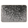 Silver Gray Glam #1 #decor #art (Photo of Glitter Only - Not Reflective)  Slip-Resistant Bath Mat