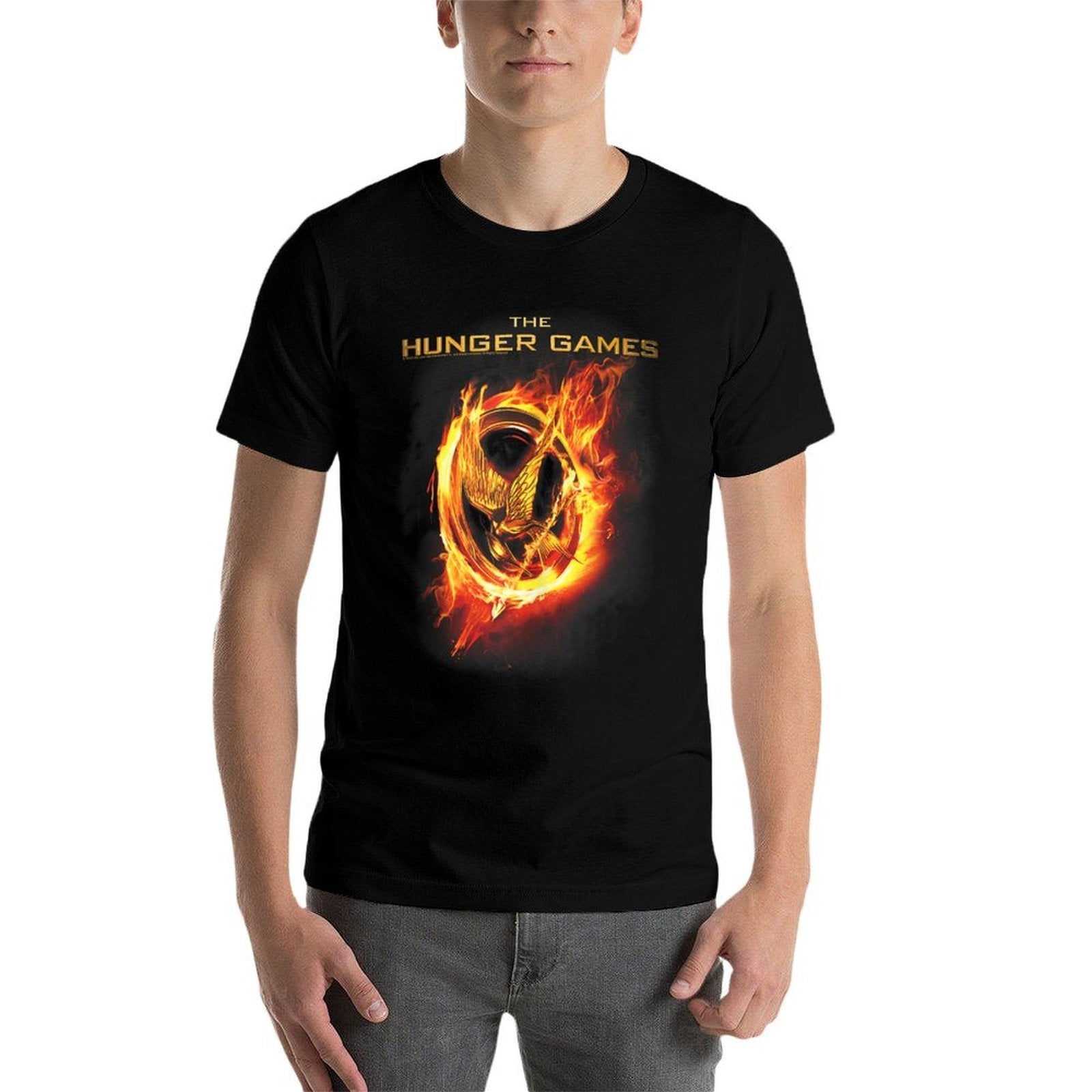 The Hunger Games Main Poster  Cotton T-Shirt