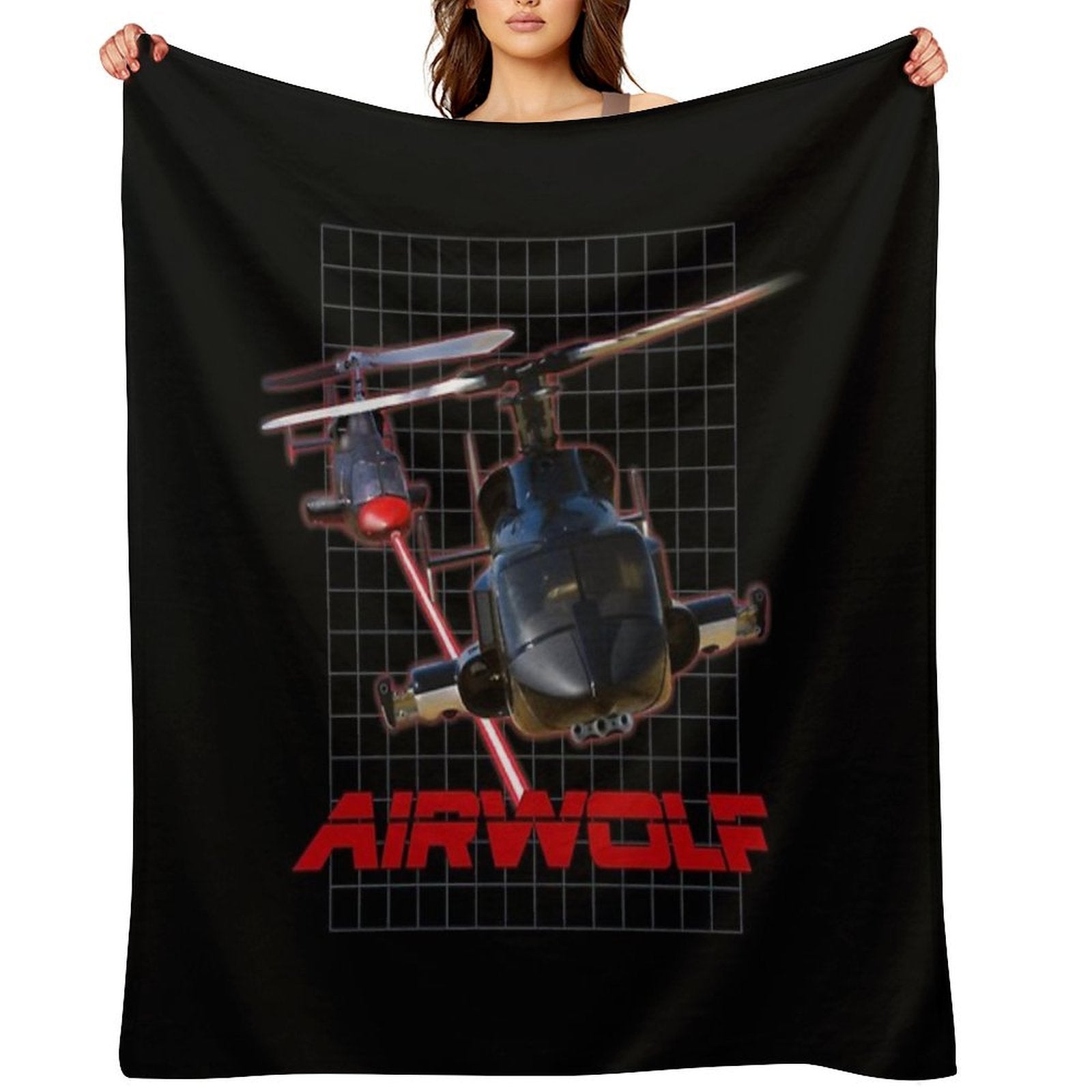Airwolf All-season Throw Blanket