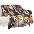Beagles All-season Throw Blanket