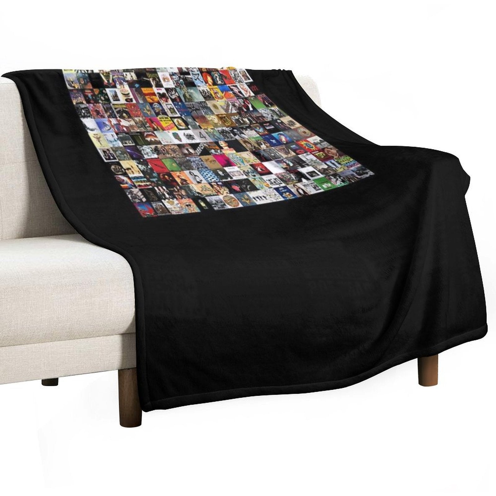 Greatest Rock Albums Of All Time Poster Lightweight Sweatshirt Eco-conscious Throw Blanket