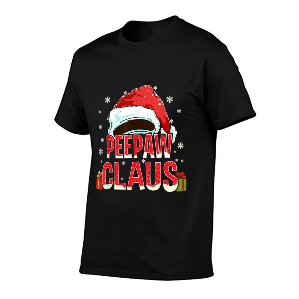 Peepaw Claus Group Gifts Matching Family Christmas  Tagless Design T-Shirt