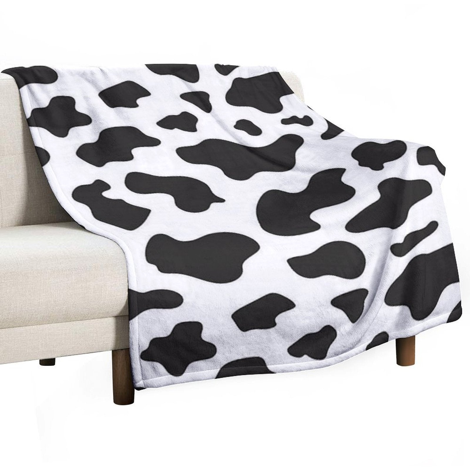 Cow Pattern Gift-ready Throw Blanket