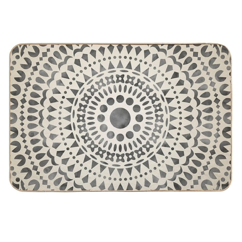 Watercolor Mandala Mandala10w  Eco-Friendly Bath Mat