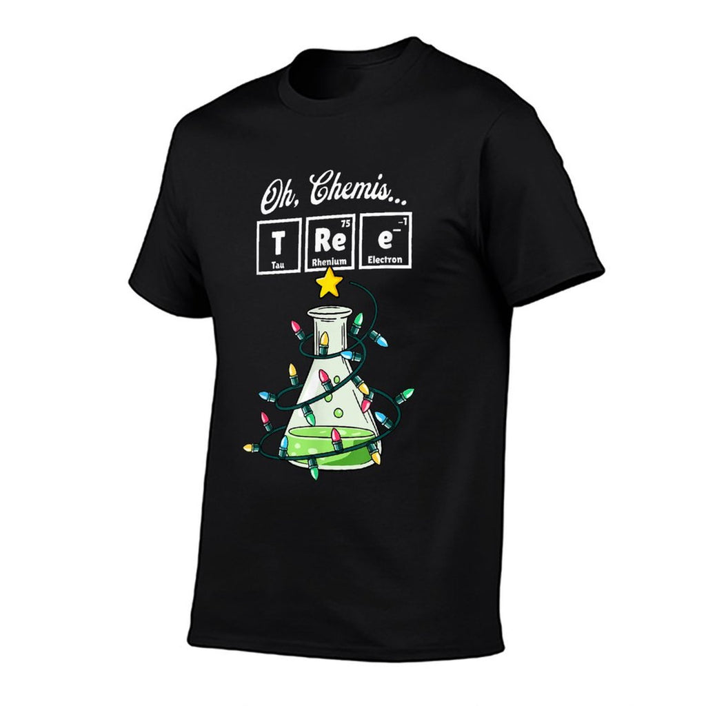 Chemistry by Joy Haus Unisex-Adult Christmas Science Professor Teacher Chemistry  Polyester Blend T-Shirt