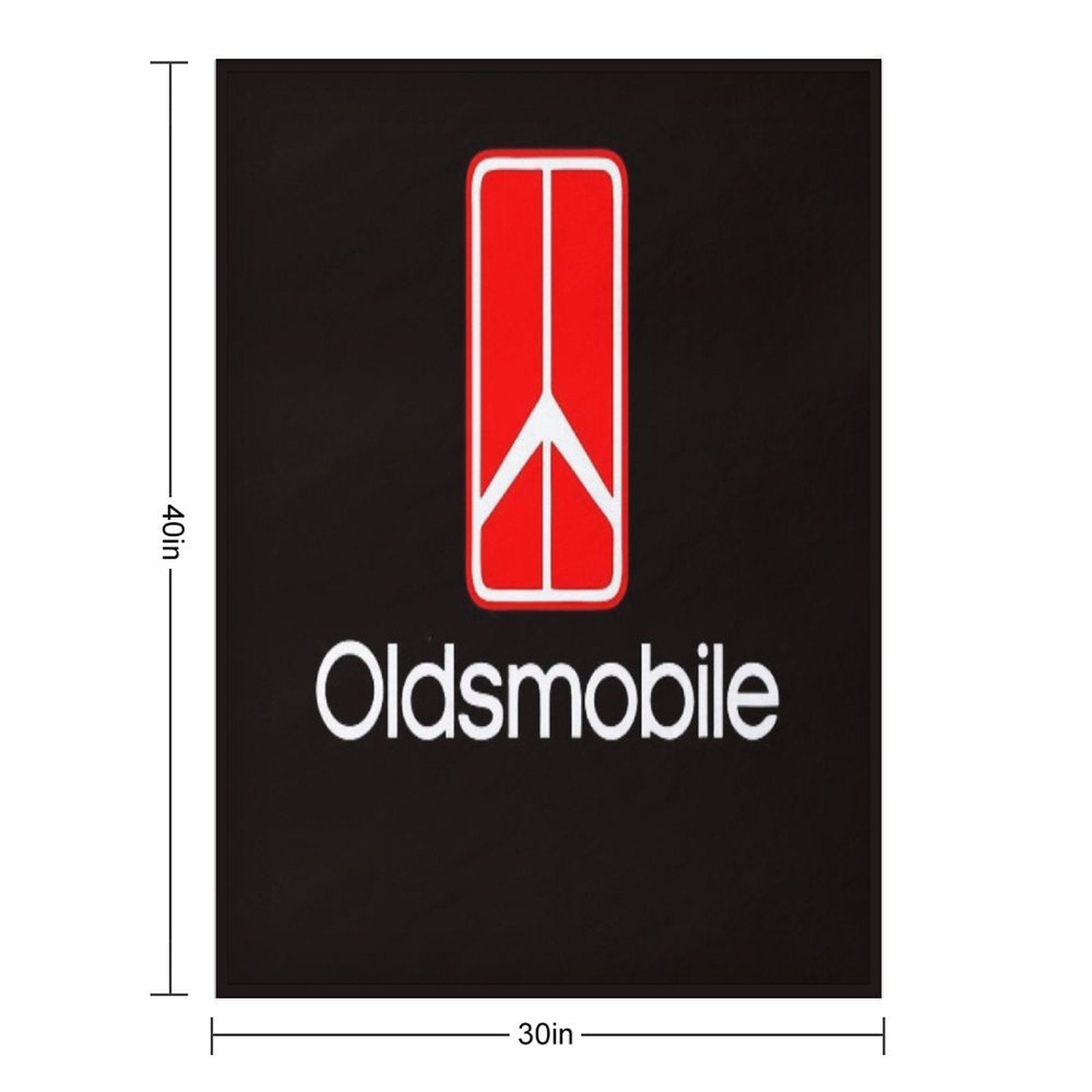 Oldsmobile Logo Quick-dry Throw Blanket