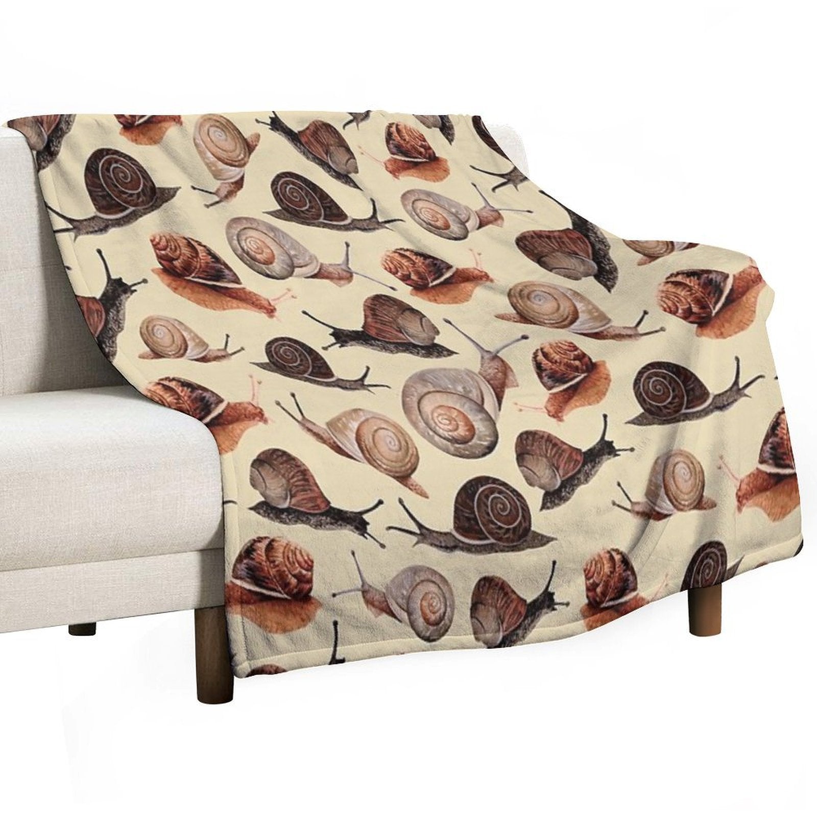 A Slew of Snails Premium Throw Blanket