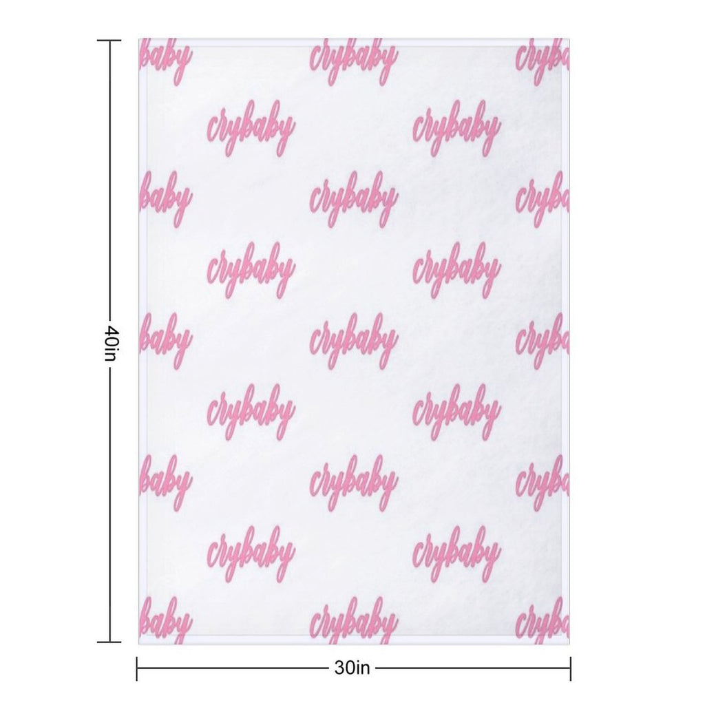 ♡crybaby♡ Compact Throw Blanket