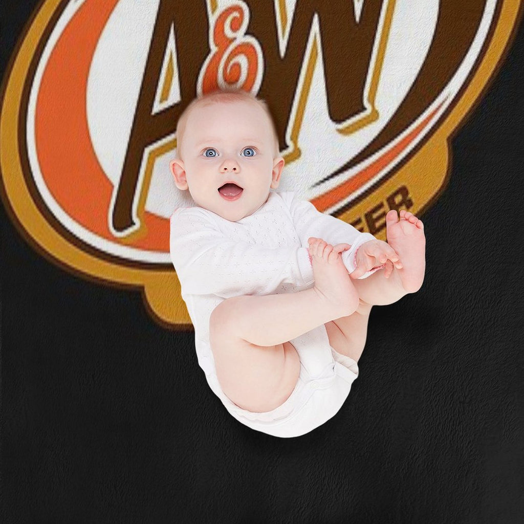 A&W Root Beer Logo Classic Versatility Throw Blanket