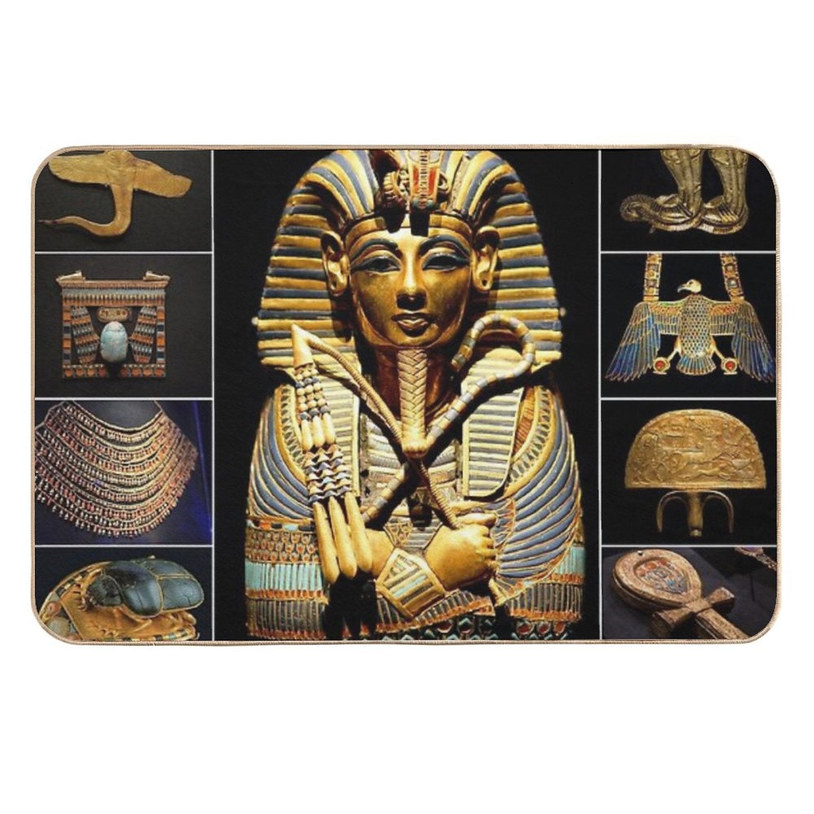 King Tutankhamun Artifacts  Odorless Bath Mat