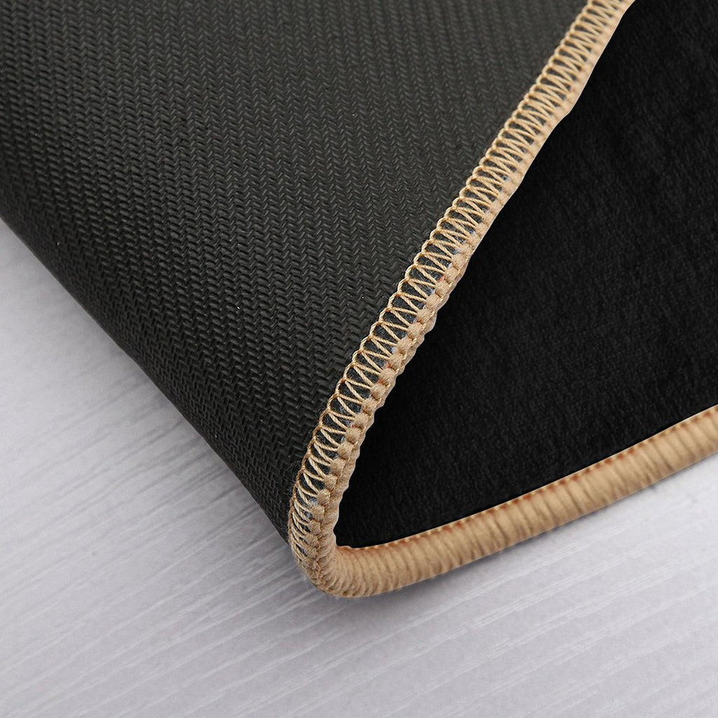 Like Mate, Stop Procrastinating (black)  Eco-Friendly Bath Mat