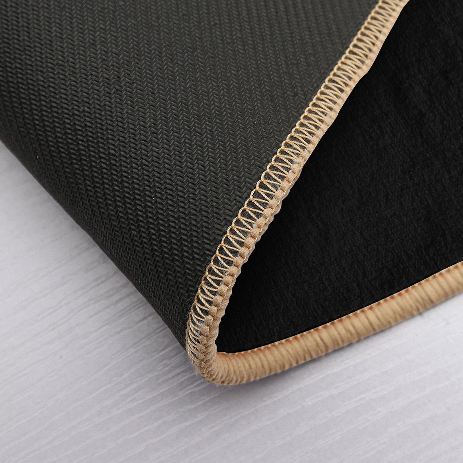 Like Mate, Stop Procrastinating (black)  Eco-Friendly Bath Mat