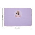 Hiya I  Fade-Resistant Bath Mat