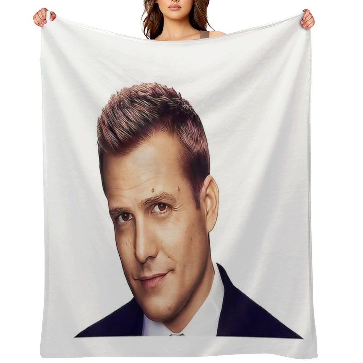 Harvey Specter - Suits Velvety-soft Throw Blanket
