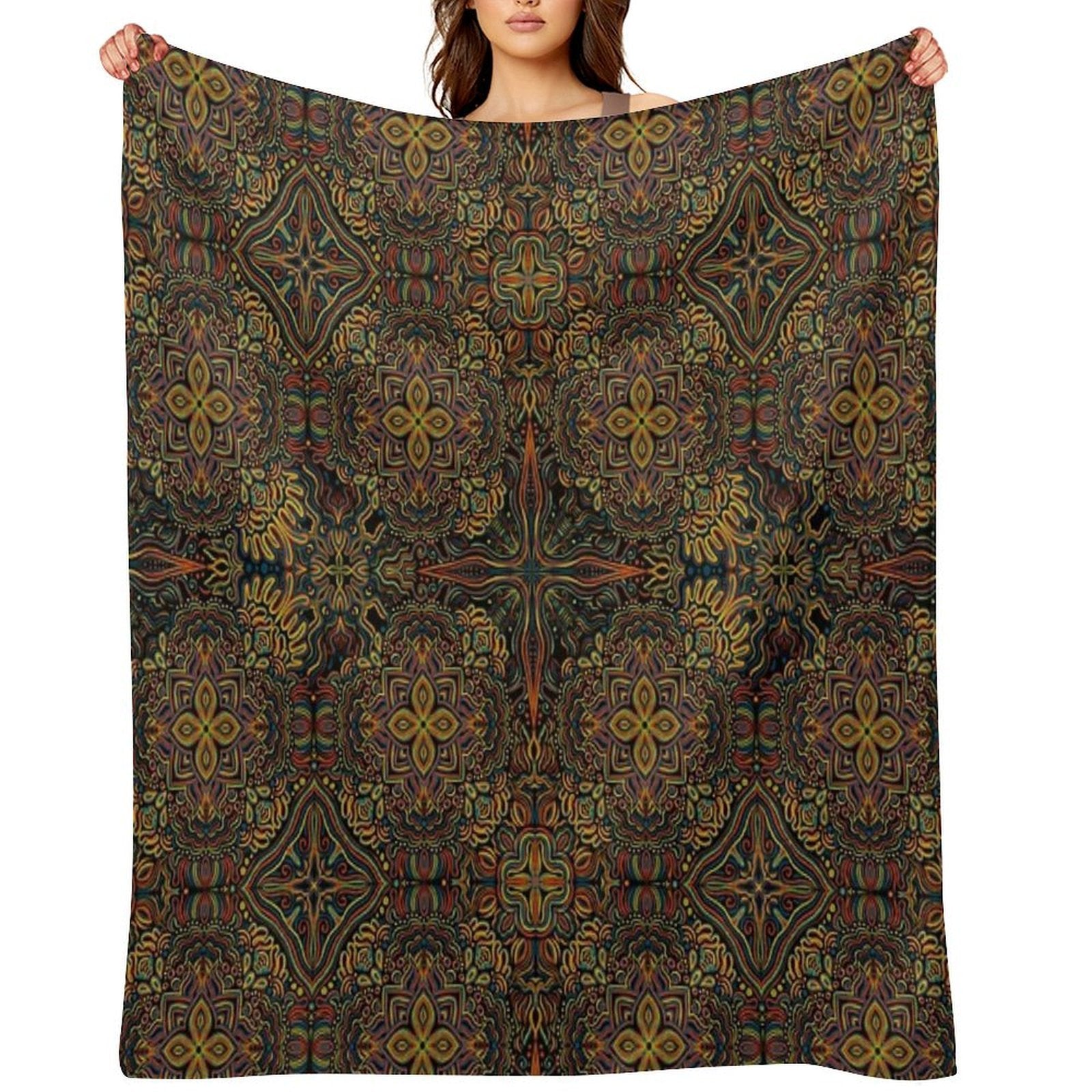 Where Do You End & I Begin Multi-functional Throw Blanket