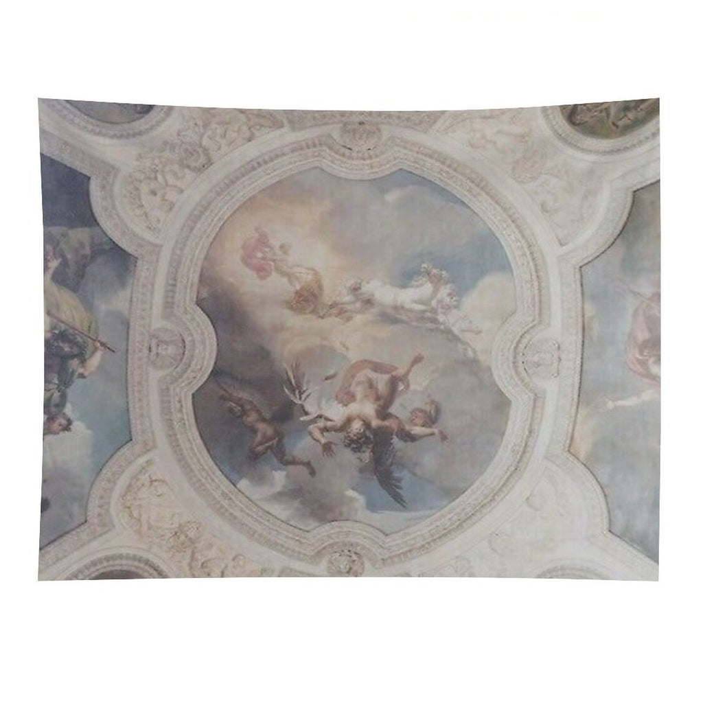 Light Academia Fresco Aesthetic Tapestry
