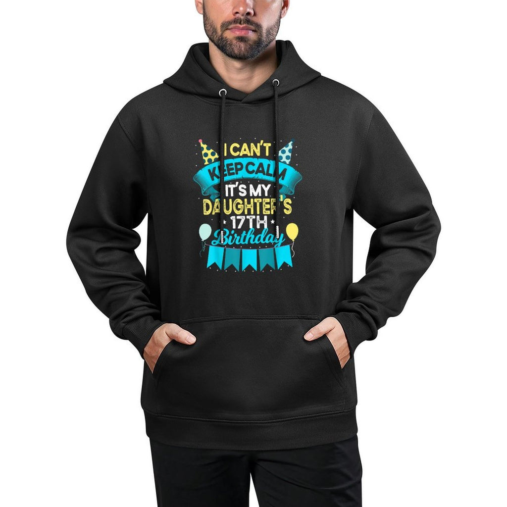 17 Years Old Daughter Gift It's My Daughter 17th Birthday Machine Washable Hoodie