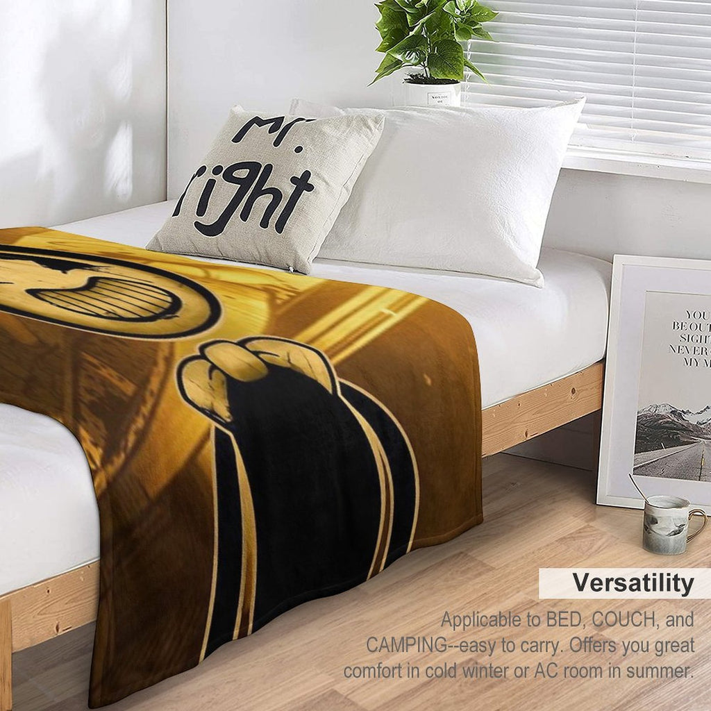 Bendy And The Ink Machine Lightweight Throw Blanket
