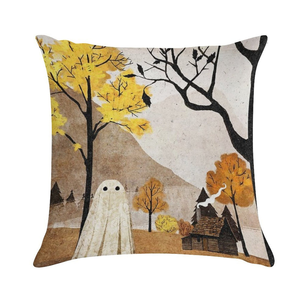 Walter in Autumn Soft Multiple Sizes Throw Pillow