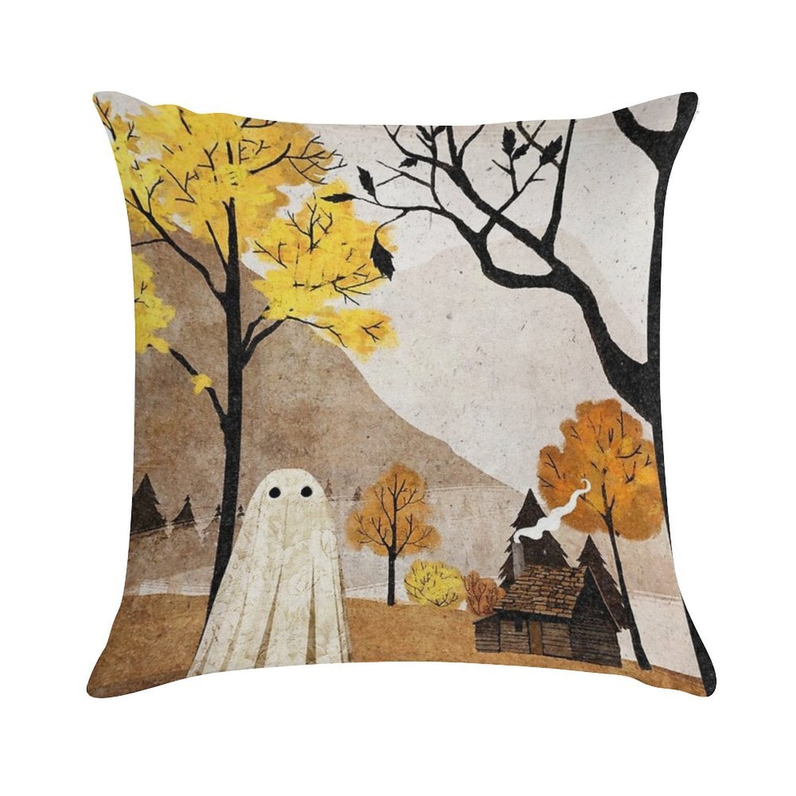 Walter in Autumn Soft Multiple Sizes Throw Pillow