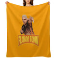 FLAVOR TOWN USA - GUY FlERl Quick-dry Throw Blanket