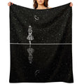 Alice In Wonderland Starry Night Durable Throw Blanket