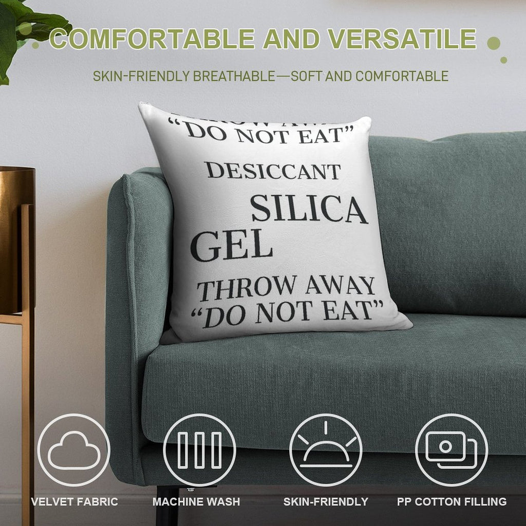 Silica Gels Soft Warmth Comfort Throw Pillow