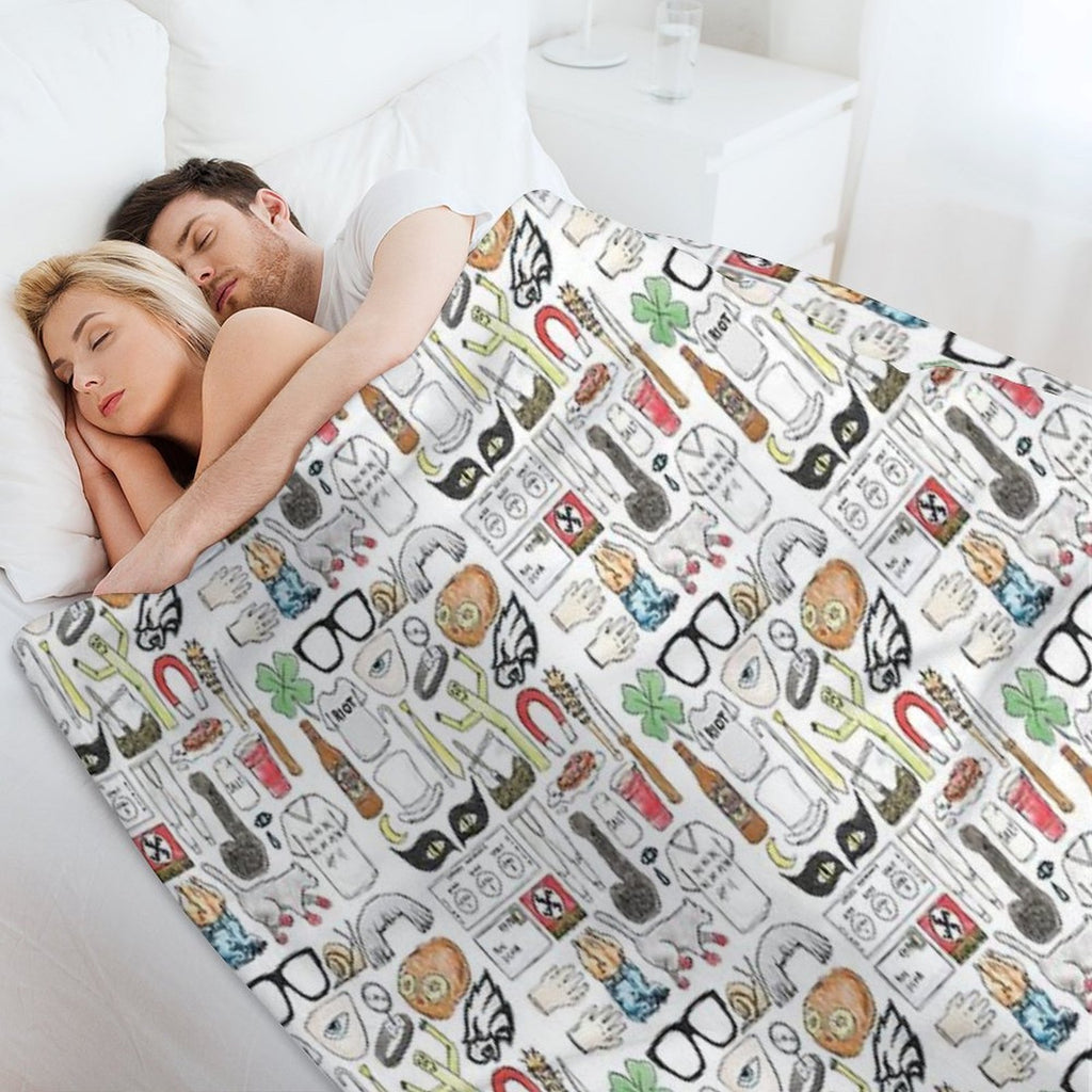 ALWAYS SUNNY Iconic Times All-season Throw Blanket