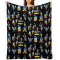 Donald Duck Collage Lightweight Throw Blanket