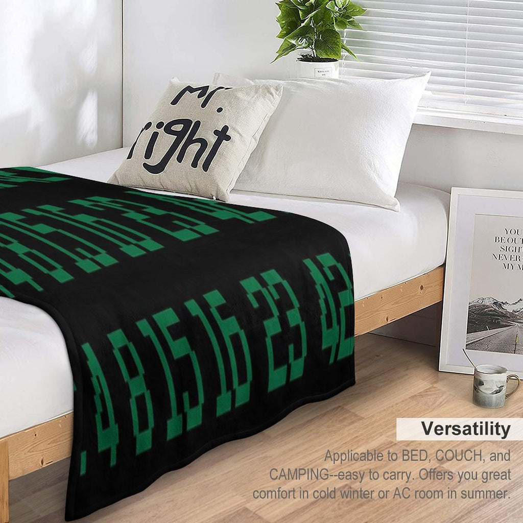 The Numbers Versatility Throw Blanket