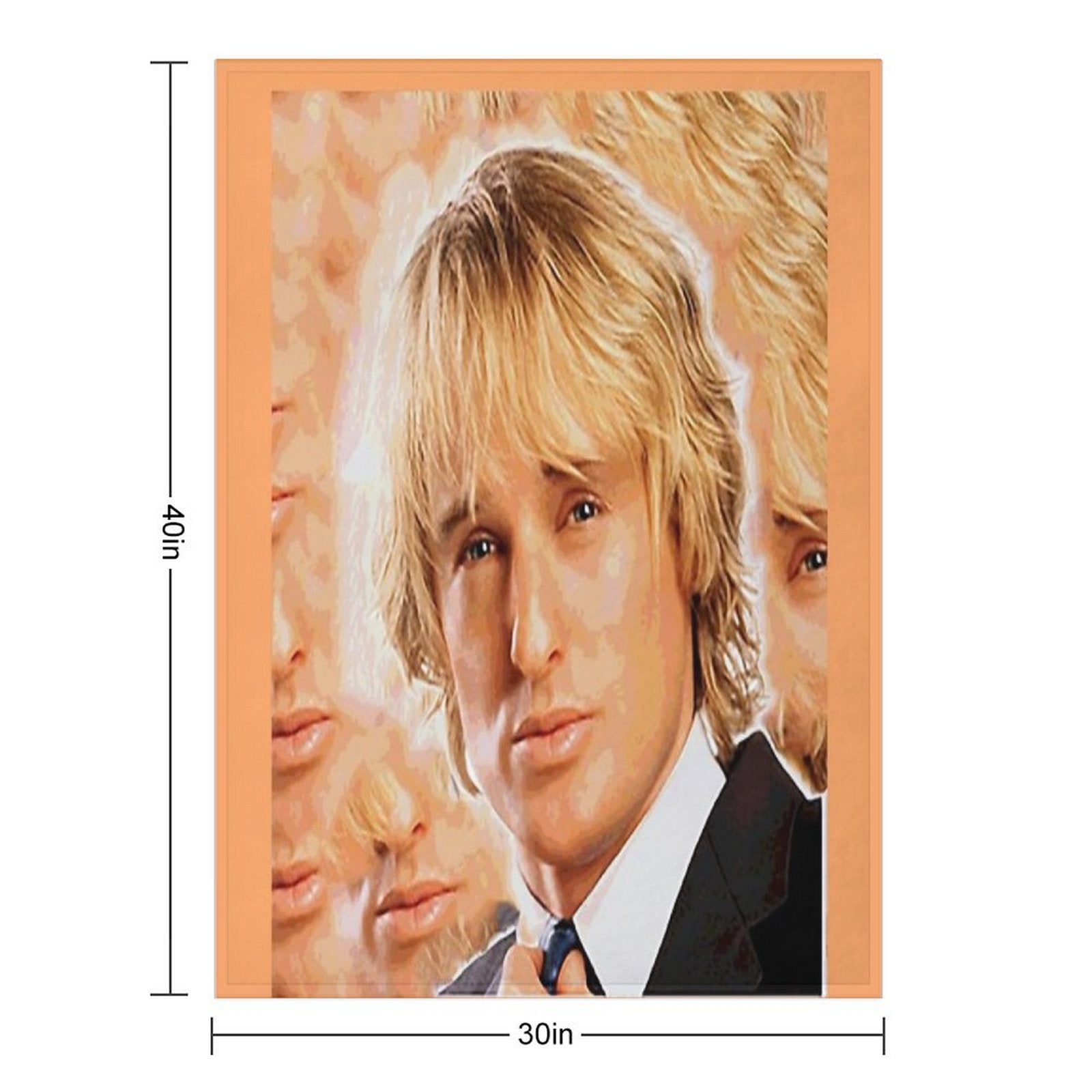 Owen Wilson Eco-conscious Throw Blanket
