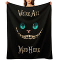 Alice In Wonderland All-season Throw Blanket