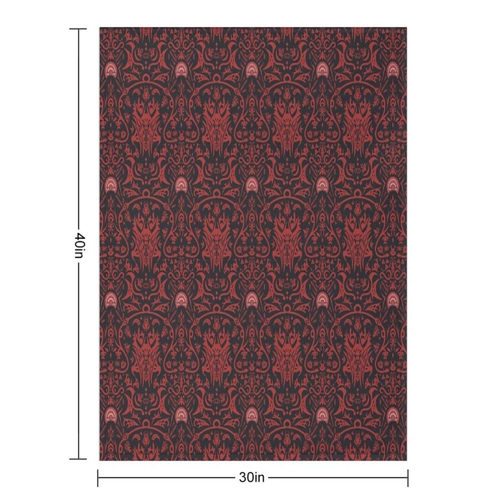 Emet-Selch's Composition Velvety-soft Throw Blanket