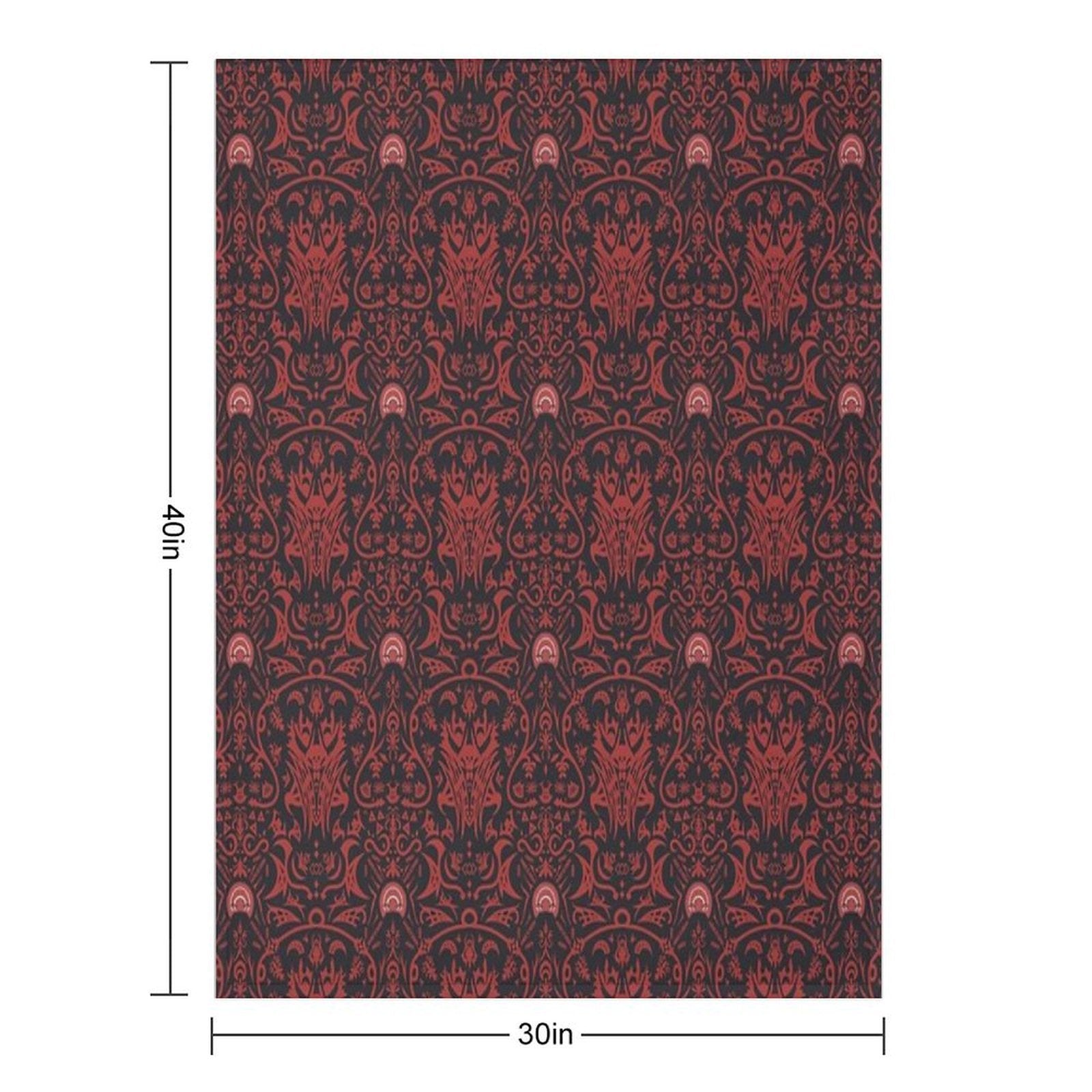 Emet-Selch's Composition Velvety-soft Throw Blanket