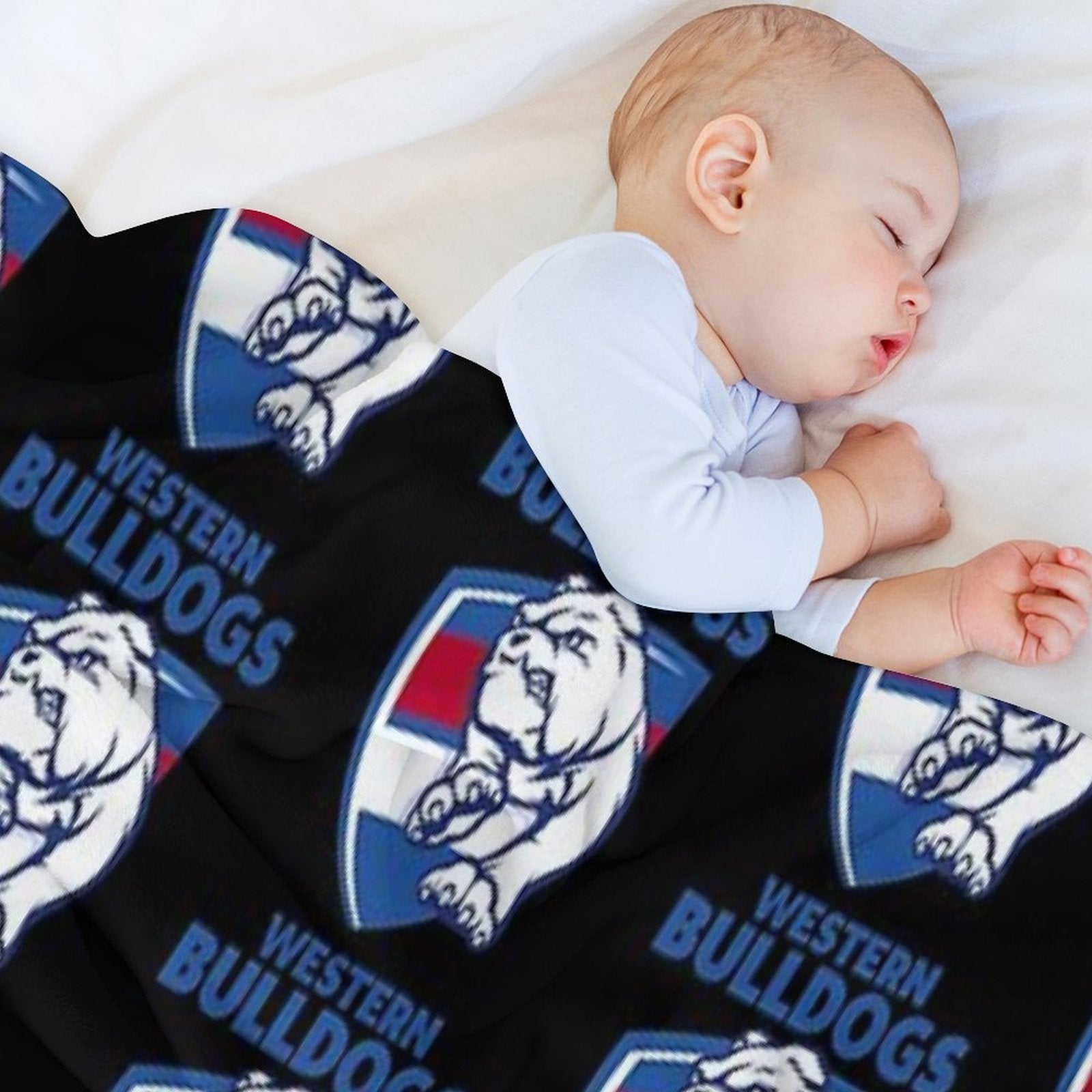 Bulldogs-western Machine-washable Throw Blanket